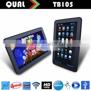 Hot Selling! 10 Tablet pc Allwinner A20 Dual Core 1.5ghz With Hdmi Full 1080P 0.3MP/0.3MP Android 4.4 Q thumbnail-1