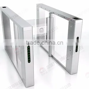 Economic Price Motorized Swing Gate Handicapped Swing Barrier With IR Sensors thumbnail-2