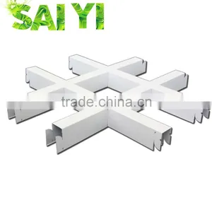 100*100 Decorative Building Material Metal Roof Ceiling Tile thumbnail-2