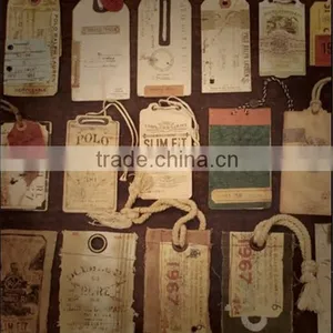 High Quality Cheap Price Hang Tags For Clothing With Nylon Rope thumbnail-1
