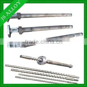 JS-ALLOY 38CrMoAlA Single Extruder Screw Barrel as Customer Design thumbnail-1
