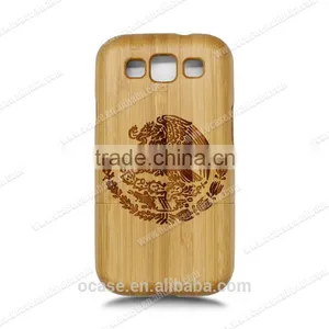 Wood Bamboo Phone Case Custom for Samsung Galaxy s3 Case. thumbnail-2