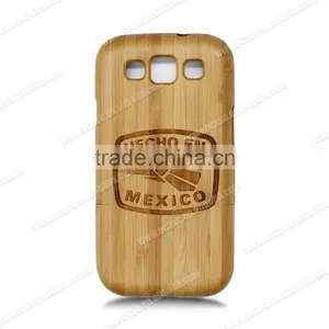Wood Carving Design Mobie Phone Back Cover for Samsung S3 thumbnail-3