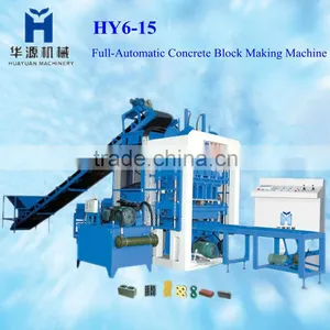 Siemens Control Concrete Block Making Machine HYM 6-15 thumbnail-1