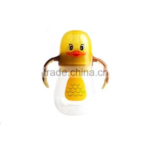 Top Selling Baby Feeding Product Cute Bird 210ml Plastic Drinking Water Bottle thumbnail-3