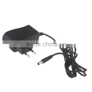 Power Adapter Input 100-240V Output 9V 600mA for Most Electric Guitar Effect Pedals EU Plug Black thumbnail-2