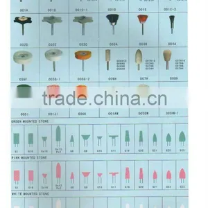 High Quality Dental Stone Brushes & Mounted Stone thumbnail-1