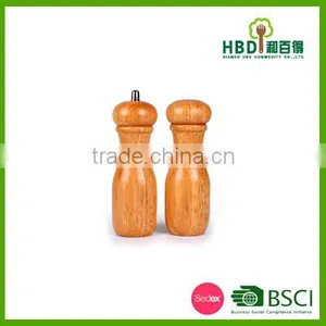 Hot New Products for 2016 Rubber Wood Rock Salt Mill And Pepper Grinder For Cooking Tools,Rock Salt Mill Wholesale thumbnail-1