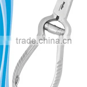 Nail Cutter Barrel Spring With Under Lock Grooved Handle Curved Jaw Size 12 cm thumbnail-1