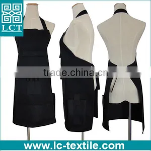 China Factory Wholesale Hot Customized Hair Salon Aprons Wth Tool Pockets thumbnail-2