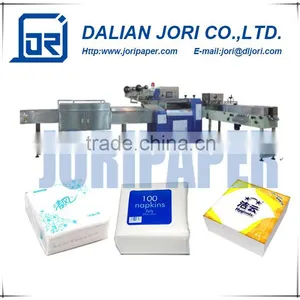 High Speed Fully Automatic Napkin Tissue Paper Warpping and Packing Machine thumbnail-1