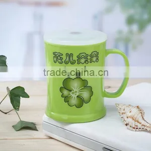 2016 Hot Sale High Quality Reusable Plastic Custom Cheap Soup Mug With Handle thumbnail-1