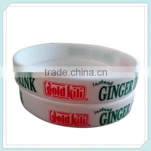 2015 Cool Silicone Wristband Rubber Bracelet Soft Pvc Wristband thumbnail-2