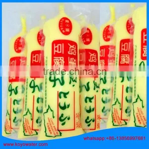 Semi Automatic Plastic Bags Filling Machine Bean Curd Japan Tofu Packing Machine With 8 Nozzles thumbnail-1