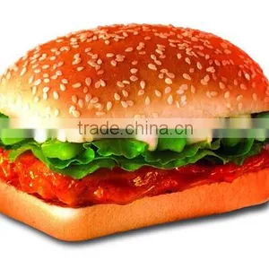 220v Electric Commerical Double Layer Hamburger Heating Machine Sandwich Machine Bread Baking Machine thumbnail-2