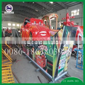 Popular Funfair Kids Rides Electric Mini Flying Car thumbnail-3