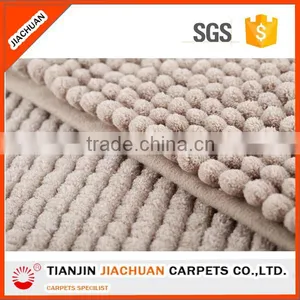 Non Skid SEBS Back Washable Chenille Mat thumbnail-3