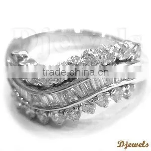 White Gold Diamond Rings, Diamond Gold Rings, Diamond Jewelry thumbnail-1