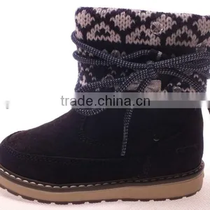 Fashion Girl Winter Boots With Lace Decoration 2014 thumbnail-1