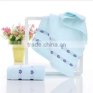 Small Flowers Pattern Female Cotton Towel thumbnail-2