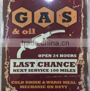 Outdoor Viintage/retro Printing Wholesale Metal Tin Sign thumbnail-1