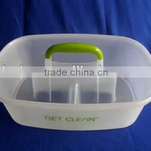 Plastic Shower Caddy With Handle thumbnail-1