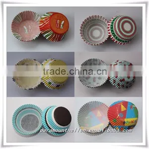 Eco-friendly Round / Heart Shaped Cupcake Baking Mold for Birthday thumbnail-1