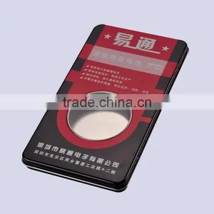 Wholesale Tin Box for Packing Battery / Usb, Window Lid Metal Battery Boxes thumbnail-1