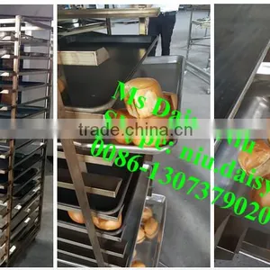 Commercial Bread Bun Baking Machine/fortune Cookies Baking Equipment/croissant Bread Roll Baking Oven thumbnail-5