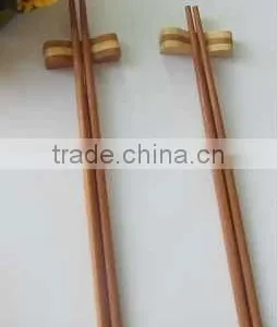 Reusable Carbonized Chopsticks With Rest thumbnail-1