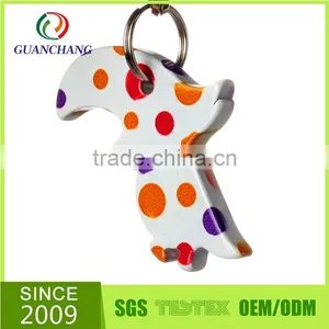 Funny Shape Hot Sale Custom Bottle Opener Keychain thumbnail-5