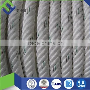Superior Quality Nylon 6 Strand White and Blue Atlas Rope for Sale thumbnail-3