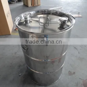 55 GALLON Stainless Steel Honey Drum / 200L Stainless Drum thumbnail-1