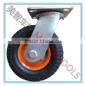 6 Inch Small Pneumatic Caster Wheel thumbnail-1