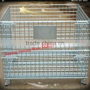JT Factory Hot Dipped Galvanized Collapsible Wire Container thumbnail-1