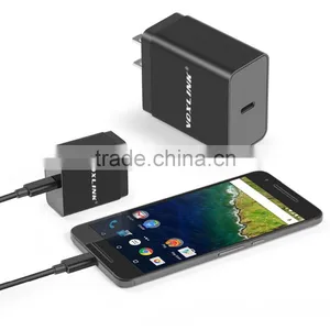 VOXLINK 15W 5V 3A Quick USB Type c Charger Adapter With EU Plug thumbnail-4