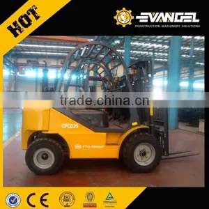 YTO CPQD30 Gasoline Forklift 3T LPG for Sale Including Tanks thumbnail-1