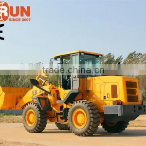 Qingdao Everun Brand 3.0 Ton Small Front End Loader With New Style Cabin thumbnail-3