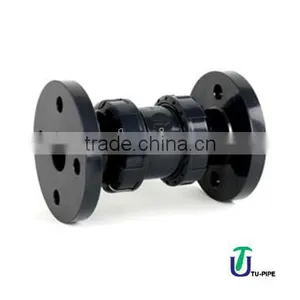 UPVC/ CPVC/ PP Flanged Ball Check Valves ANSI thumbnail-1