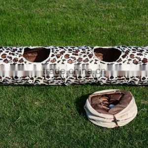 2016Toy Cat Play Tunnel/Exercising Collapsible 1 Way Pet Play Tunnel thumbnail-1