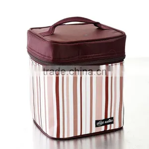 Hot Sale Lovely Waterproof 4.6L Travel Picnic Lunch Bag Snack Tote Small Squre Isothermic Cooler Handbag thumbnail-1