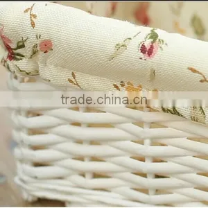 Wholesale Handmad Corner Wicker Storage Basket Wicker Office Storage Baskets White Wicker Basket thumbnail-2