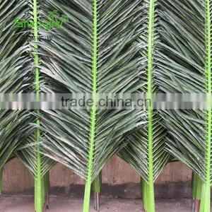 SJLJ013781 Guangzhou Factory Direct Selling Artificial Foliage Leaves High Simulation Artificial Palm Tree Leaves thumbnail-4