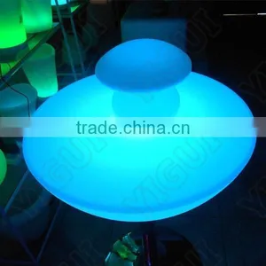 RGB High Brightness LED Mushroom Table Lamp / LED Illuminated Table Lamp thumbnail-2