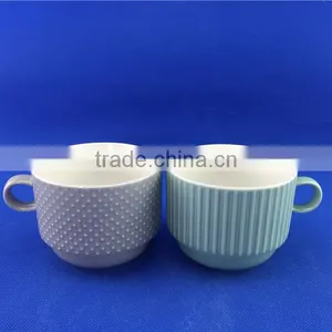 Hot Selling Colorful Stackable Coffee Mugs With Rack thumbnail-1