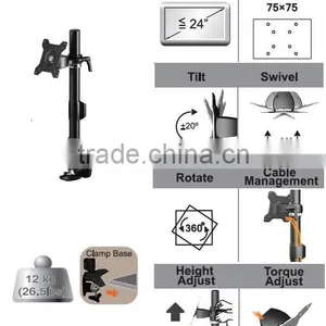 Single Monitor Desk MOUNT RACK 2017 NEW TYPE thumbnail-1