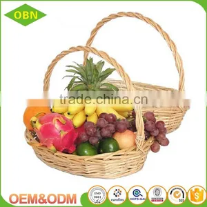 Quality Rural Style Woven Decorative Fruits Basket thumbnail-2