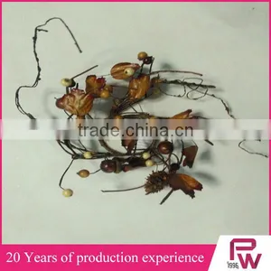 Natural Material Winter Festival Decorative Candle Ring Wreaths Decorative Wreath thumbnail-6