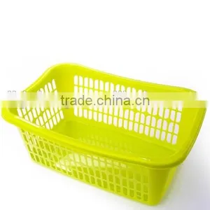Promotional Plastic Large Size Kitchen Basket Fruit Vegetable Sieve Storage Basket Dropping Water thumbnail-5