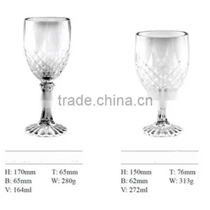 High Quality Clear Pretty Glass Cup Ice Cream thumbnail-1